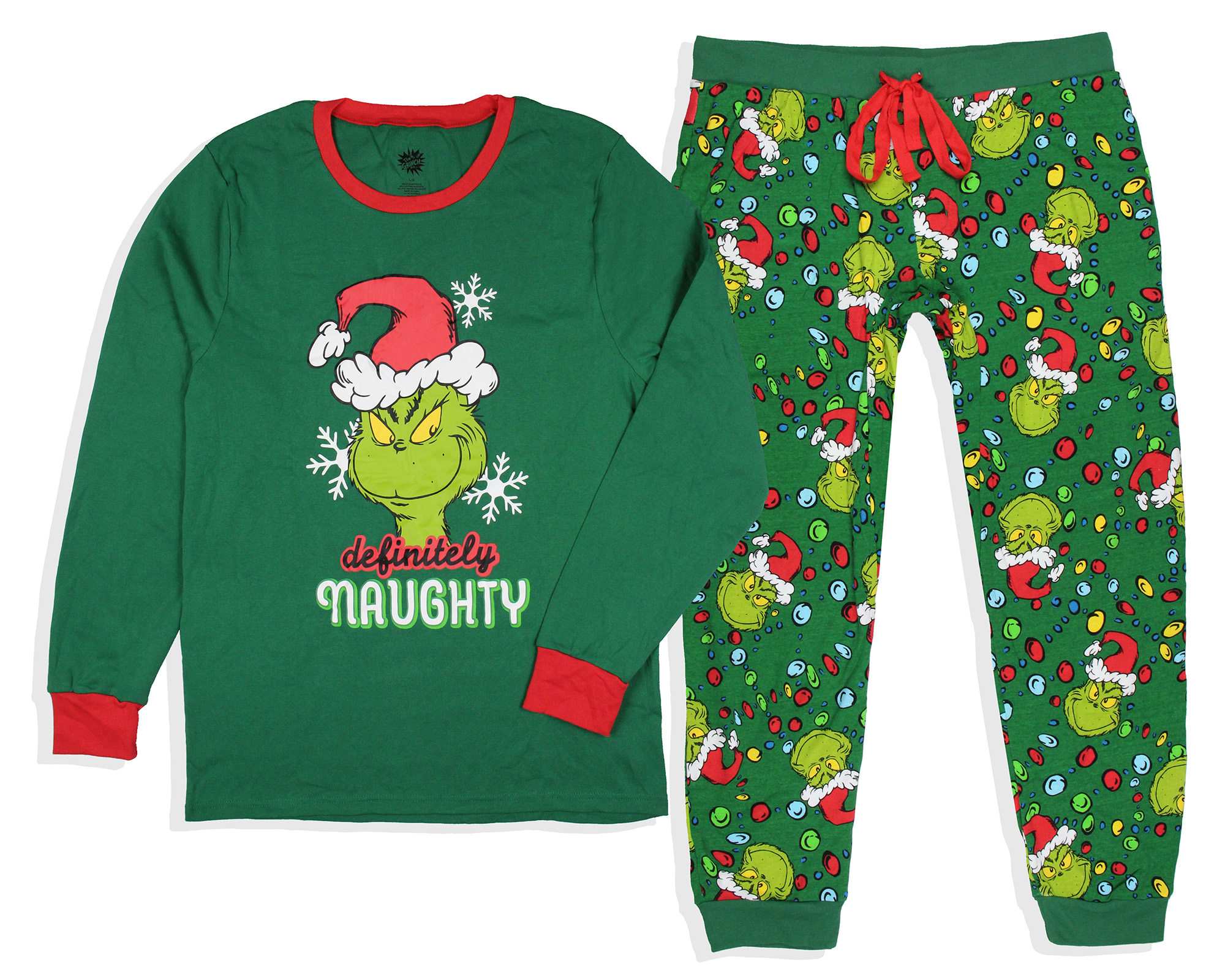 Pajamas Sets Matching Family Grinch Pajamas Pajamas Sets Matching - Main Image